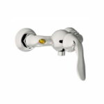 شیر توالت برلیان مدل کارون کروم