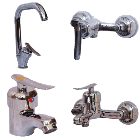 ست شیرآلات برلیان مدل چکاوک کروم