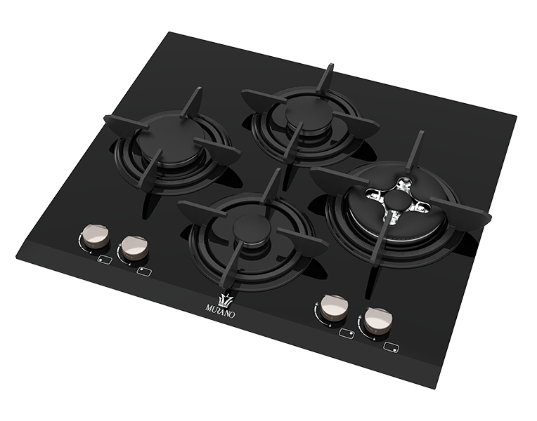 Murano built-in gas stove model HG464 اجاق گاز توکار مورانو مدل HG464