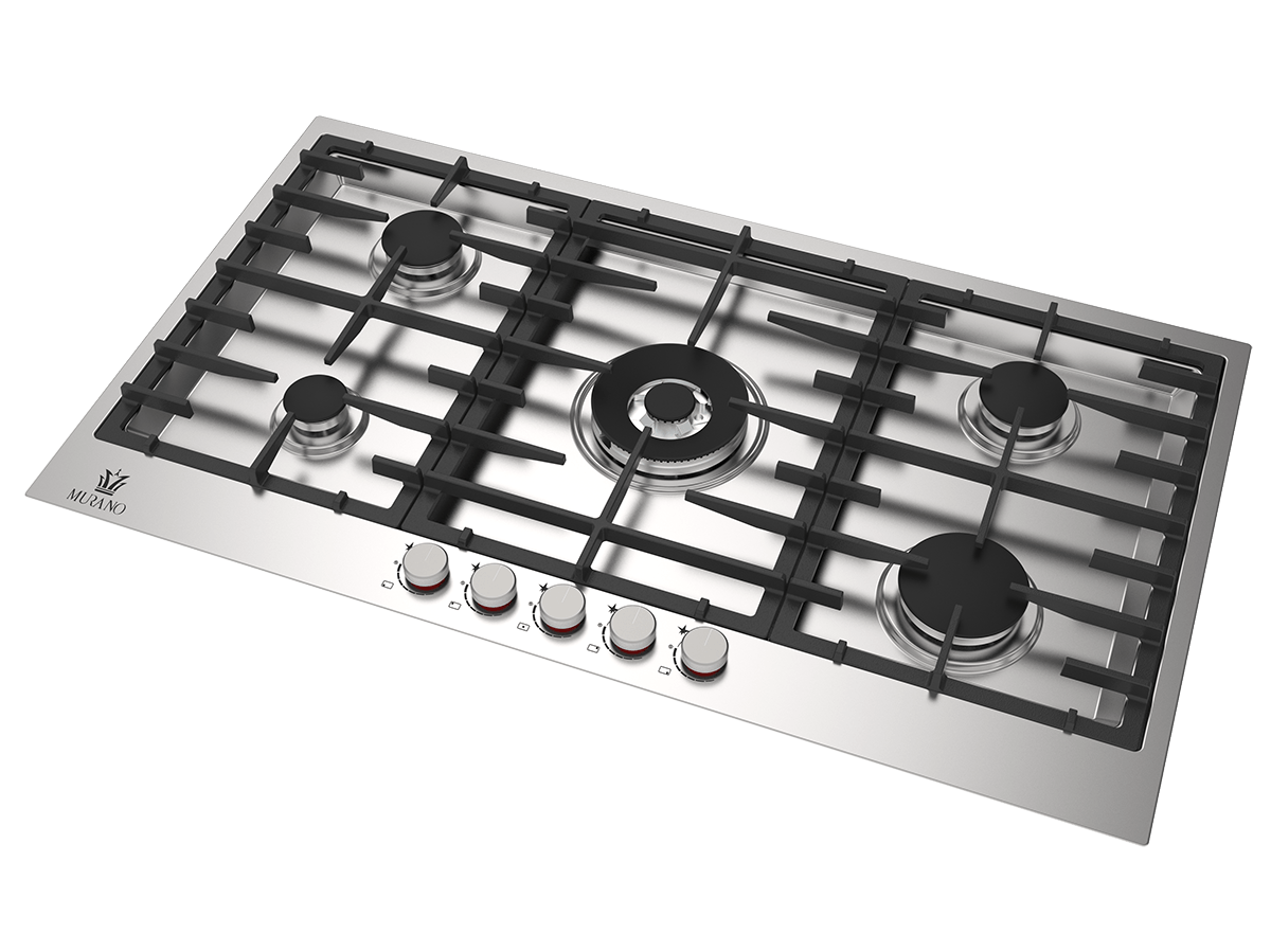 Murano built-in gas stove model HS 551ITIK اجاق گاز توکار مورانو مدل HS 551ITIK