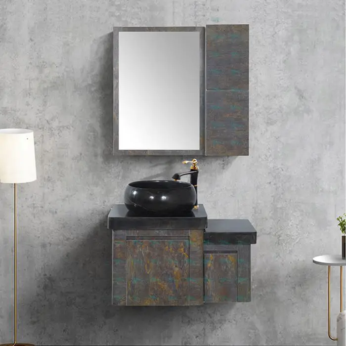 روشویی کابینتی تجسم مدل ایگل دوبل سنگی