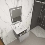 روشویی کابینتی تجسم مدل نهال